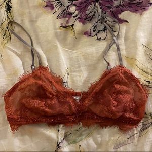 Free People Eyelash Lace Bralette